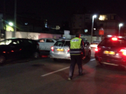  بالفيديو: الشرطة تنصب حواجز في مفترقات المدينة لتأمين سير العملية الانتخابية 